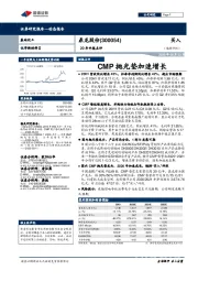 20年中报点评：CMP抛光垫加速增长