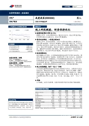 2020年中报点评：线上科技赋能，财务保持优化