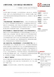 2020年半年报点评：业绩符合预期，未来长期受益于装机规模扩张