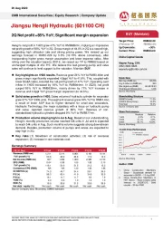 2Q Net profit +85% YoY; Significant margin expansion
