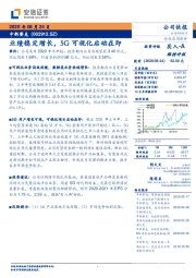 业绩稳定增长,5G可视化启动在即