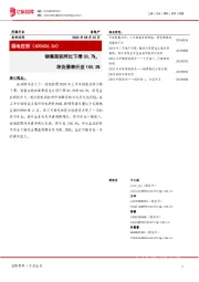 销售面积同比下滑30.7%，净负债率升至180.3%