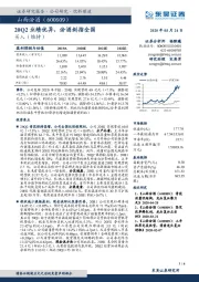 20Q2业绩优异，汾酒剑指全国