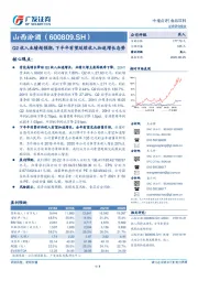 Q2收入业绩超预期，下半年有望延续收入加速增长态势