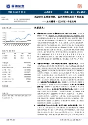 中报点评：2020H1业绩超预期，国内精密制造巨头再起航