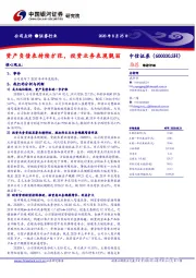 资产负债表持续扩张，投资业务表现靓丽