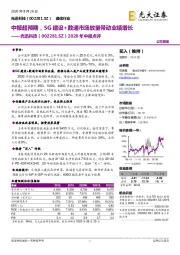 2020年中报点评:中报超预期,5G建设+数通市场放量带动业绩增长
