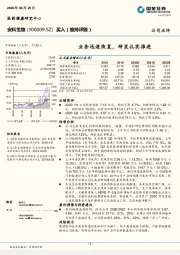 业务迅速恢复，研发扎实推进