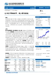 Q2线下降幅收窄，线上增长提速