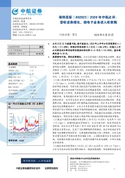 2020年中报点评：营收逆势增长，微电子业务进入收获期