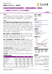 2020年中报点评:抗疫品种放量推动业绩超预期,疫情加速国际化+高端化