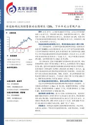 新冠检测试剂销售推动业绩增长128%，下半年关注常规产品