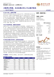 2020年中报点评:业绩符合预期,兆讯传媒分拆上市正稳步推进