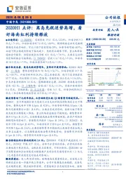 2020H1点评:离岛免税逆势高增,看好海南红利持续释放