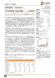 半年报点评：半年度业绩稳增、债务结构稳健