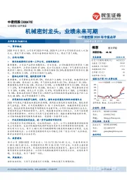 中密控股2020年中报点评：机械密封龙头，业绩未来可期