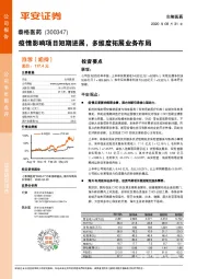 疫情影响项目短期进展，多维度拓展业务布局
