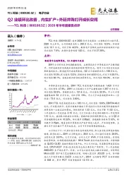 2020年半年度报告点评：Q2业绩环比改善，内生扩产+外延并购打开成长空间