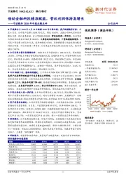 宁波银行2020年中报业绩点评：借助金融科技精准赋能，营收利润保持高增长