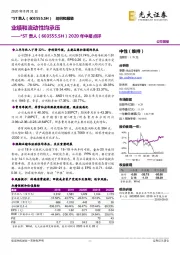 2020年中报点评：业绩和流动性均承压