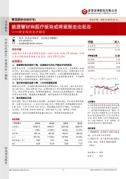 常宝股份点评报告：能源管材和医疗板块或将逐渐走出低谷