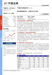 宁德时代深度系列（二）：供应链持续进化、全球化打开空间