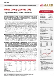 Outperformer during sector turnaround