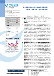 2020半年报点评：“小而美”打开三维人脸识别新市场