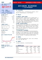 2020年半年报点评：盈利大幅改善，新品周期延续