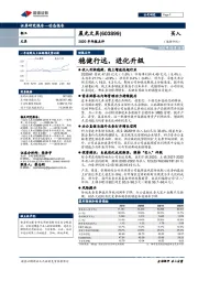 2020半年报点评：稳健行远，进化升级