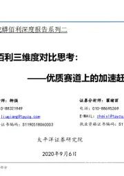 龙蟒佰利三维度对比思考：优质赛道上的加速赶超者