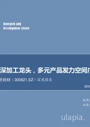 深度报告：有机硅深加工龙头，多元产品发力空间广阔！