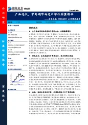 公司深度报告：产品迭代，中高端市场进口替代羽翼渐丰