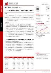 定增扩产优质业务，技术领先带动多线成长