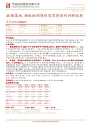 激励落地,面板检测隐形冠军将迎利润释放期