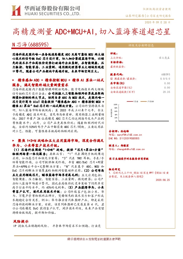 高精度测量ADC+MCU+AI，切入蓝海赛道超芯星