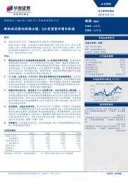 2020年三季报业绩预告点评：新机延迟影响短期业绩，Q4有望重回增长轨道