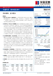 汽车复苏，皮卡担当