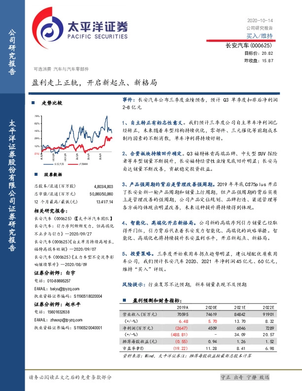 盈利走上正轨，开启新起点、新格局