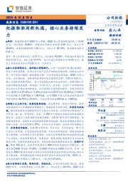 把握物联网新机遇，核心业务持续发力