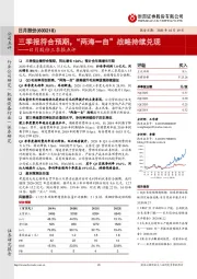 日月股份三季报点评:三季报符合预期,“两海一自”战略持续兑现