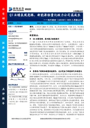 2020三季报点评：Q3业绩表现亮眼，新能源轻量化助力公司高成长