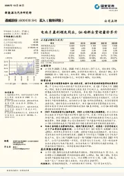 电池片盈利领先同业，Q4硅料出货迎量价齐升