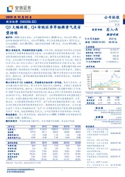 Q3大幅转固，Q4传统旺季草铵膦景气度有望持续