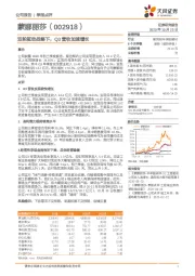 双轮驱动战略下，Q3营收加速增长