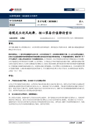 重大事件快评:海缆龙头迎风起舞,核心装备价值静待重估