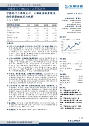 宁德时代三季报点评:大额减值拖累增速,海外放量强化龙头优势