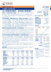 收入维持快速增长，盈利能力持续提升