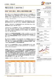 效果广告实力强化,期待公共服务等增长放量