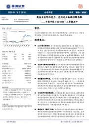 三季报点评：离岛与直邮双发力，免税龙头表现持续亮眼